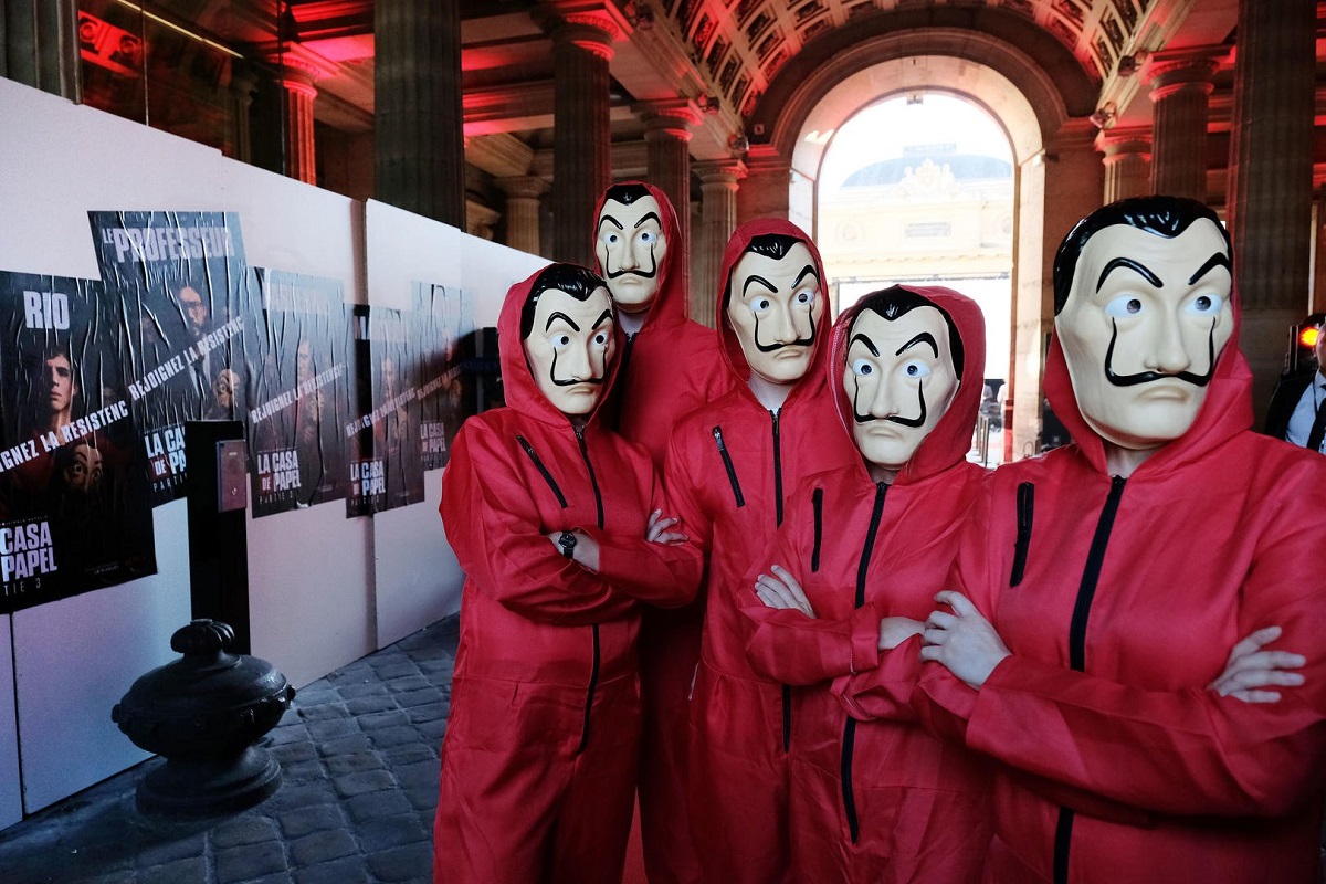 Ou trouver les masques de la casa de papel