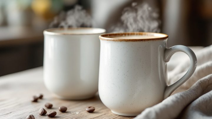 Les mug magiques isolés pour garder votre boisson chaude